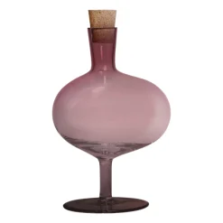 Kosta Boda Bod bottle 230 mm, Wine Red New