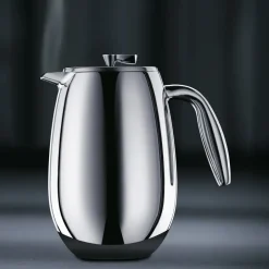 Bodum Columbia coffee press shiny, 8 cups Silver-coloured
