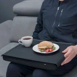 Bosign lap tray, -rubber Black New