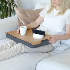 Bosign lap tray, Willow tree-salt & pepper grey BrownGrey Sale