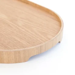 Bosign serving tray curveline medium 26x39 cm, willow Brown Discount