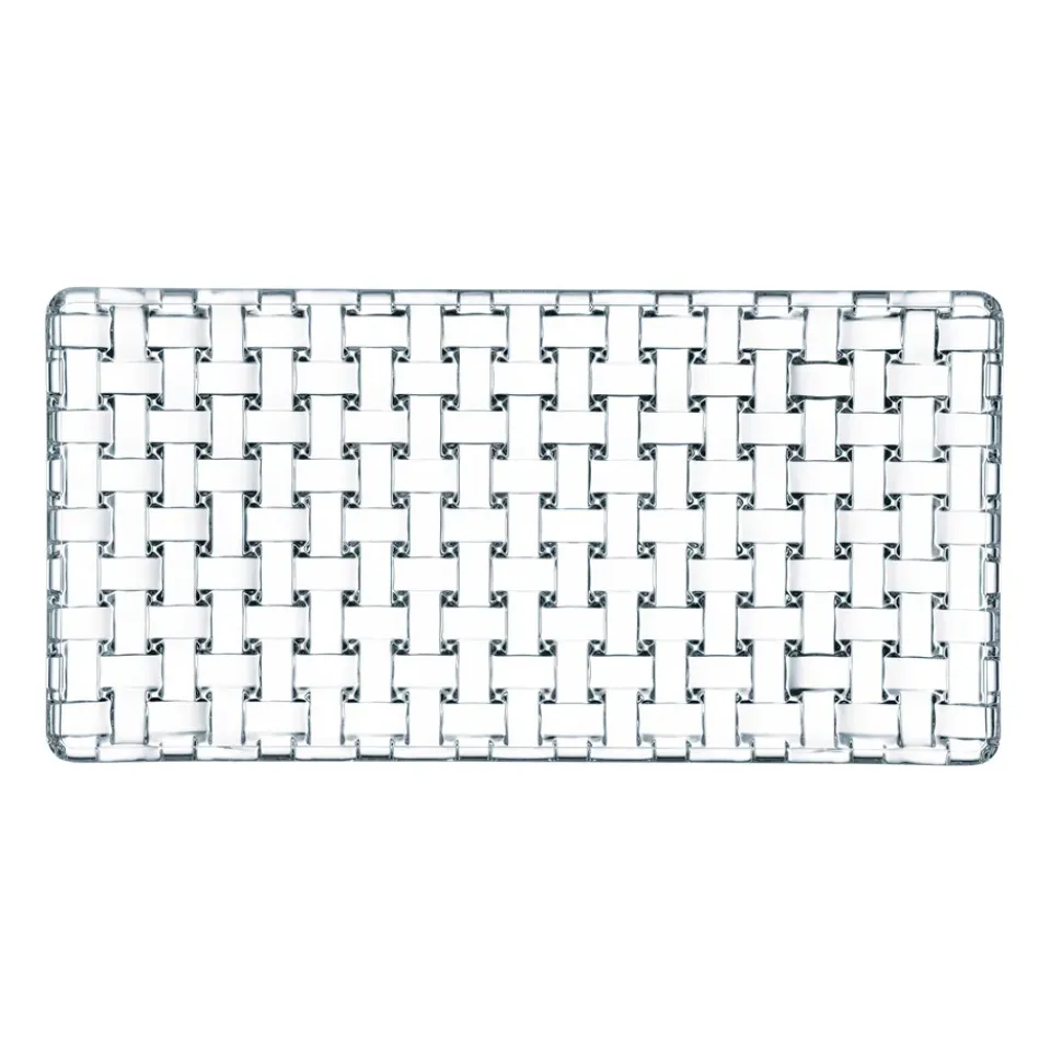 Nachtmann Bossa Nova plate 14x28 cm, clear Transparent Outlet