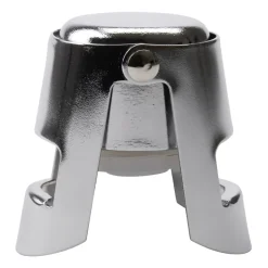 Dorre Bourdeaux wine- and champagne stopper, Stainless steel Silver-coloured Clearance