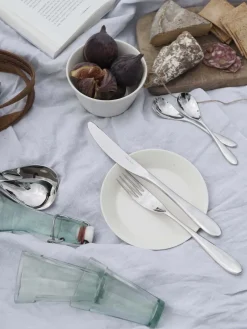 Robert Welch Bourton Bright cutlery, 24 pieces Silver-coloured Clearance