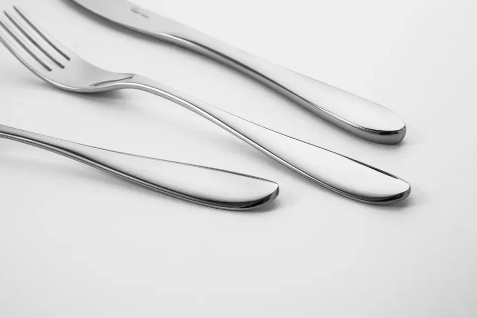 Robert Welch Bourton Bright cutlery, 42 pieces Silver-coloured New