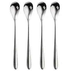 Robert Welch Bourton Bright latté spoon 4 pieces, Stainless steel Silver-coloured Discount