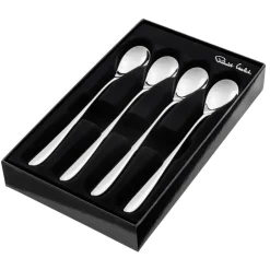 Robert Welch Bourton Bright latté spoon 4 pieces, Stainless steel Silver-coloured Discount