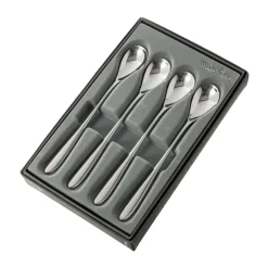 Robert Welch Bourton Bright latté spoon 4 pieces, Stainless steel Silver-coloured Discount