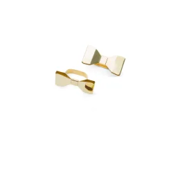 KLONG Bowie napkin ring 2-pack, Brass Gold-coloured Outlet