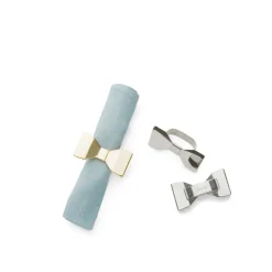KLONG Bowie napkin ring 2-pack, Brass Gold-coloured Outlet