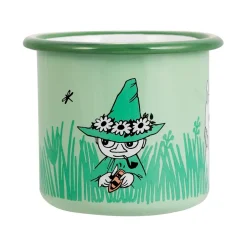 Muurla Boys enamel mug 25 cl, Green Sale