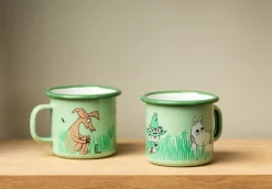 Muurla Boys enamel mug 25 cl, Green Sale