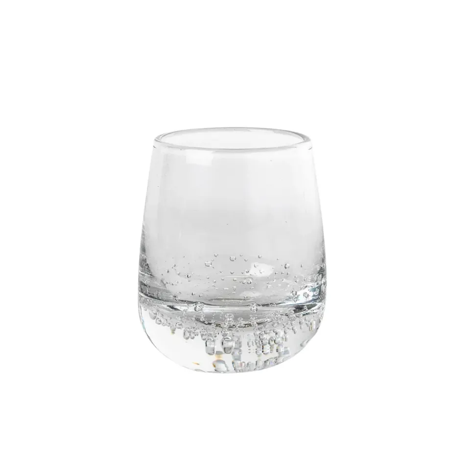 Broste Copenhagen Bubble shot glass, 4 cl Transparent