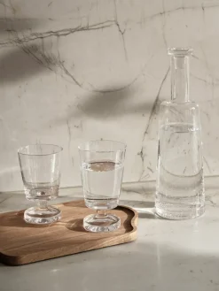 Broste Copenhagen Bubble white wine glass 20 cl, Clear Transparent Outlet
