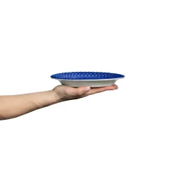 Mateus Bubbles oval plate 20 cm, Blue Outlet