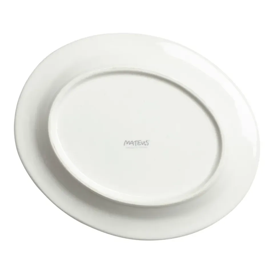 Mateus Bubbles oval plate 20 cm, Ocean Turquoise Sale