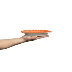 Mateus Bubbles oval plate 20 cm, Orange Clearance