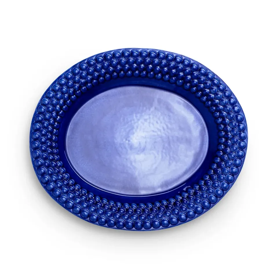 Mateus Bubbles oval saucer 35 cm, Blue Best