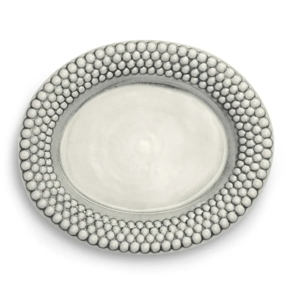 Mateus Bubbles oval saucer 35 cm, Grey Clearance