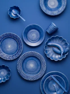 Mateus Bubbles plate 28 cm, Blue Online