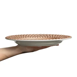 Mateus Bubbles plate 28 cm, cinnamon Brown Best