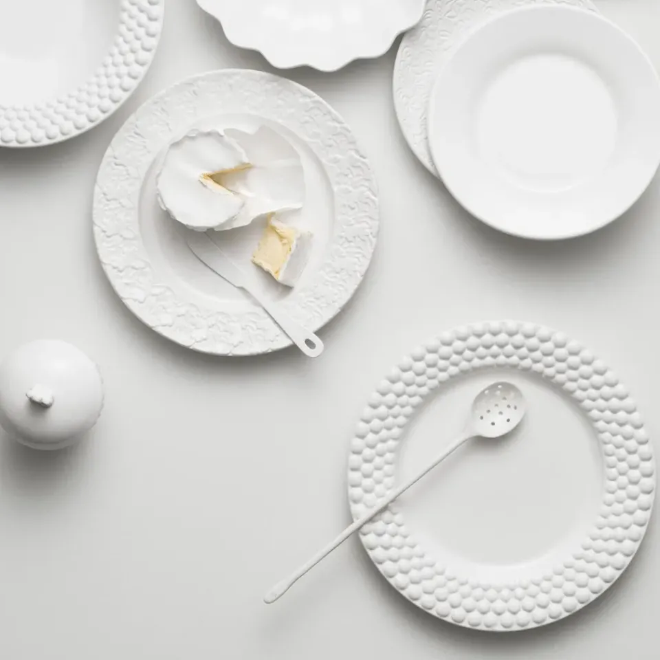Mateus Bubbles plate 28 cm, White Outlet