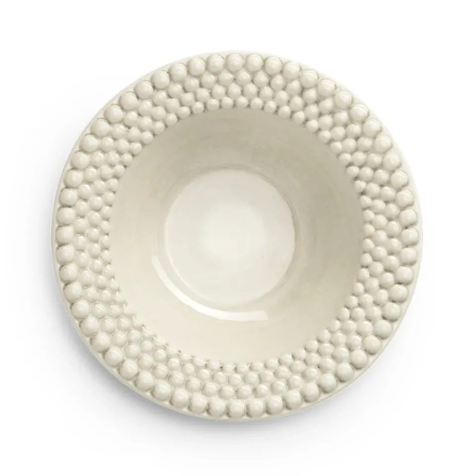 Mateus Bubbles soup plate 25 cm, Sand Beige Outlet