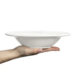 Mateus Bubbles soup plate 25 cm, White Clearance