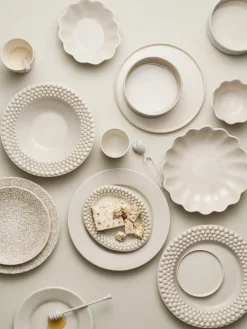 Mateus Bubbles soup plate 25 cm, White Clearance