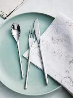 Robert Welch Bud Bright cutlery, 42 pieces Silver-coloured Clearance
