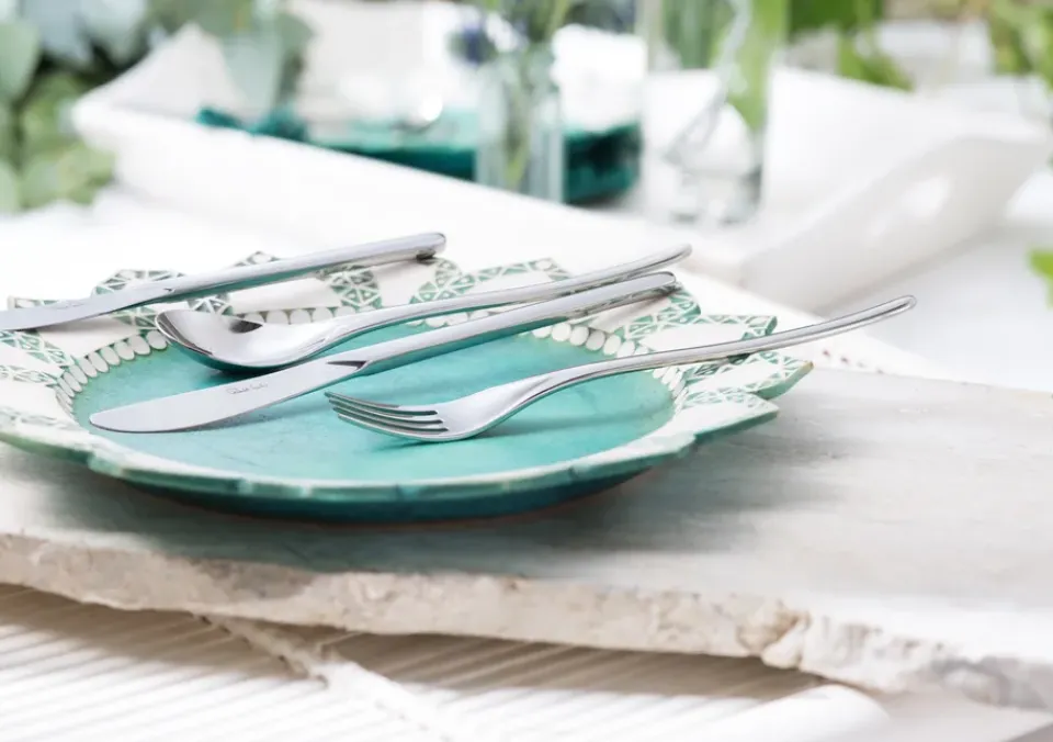Robert Welch Bud Bright cutlery, 42 pieces Silver-coloured Clearance