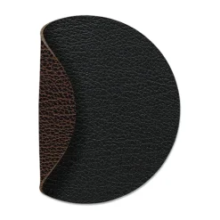 LIND DNA Bull coaster reversible circle 1 pcs, black-brown BrownBlack Sale
