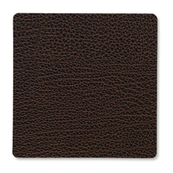 LIND DNA Bull coaster square, Brown Online