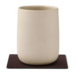 LIND DNA Bull coaster square, Brown Online