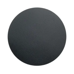 LIND DNA Bull placemat circle M, Black Sale
