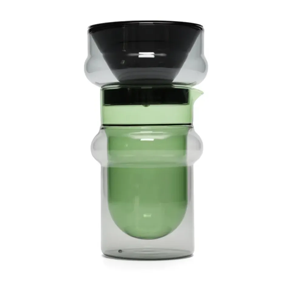 Tom Dixon Bump carafe & filter set 40 cl, Green GreyGreen Discount