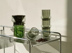 Tom Dixon Bump carafe & filter set 40 cl, Green GreyGreen Discount