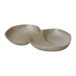 DBKD Bun serving dish 18x30 cm, Beige Online