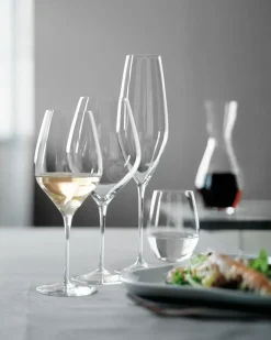 Holmegaard Cabernet dessert wine glass 28 cl 6 pack, Clear Transparent