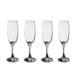 Aida Café Champagne glasses 4-pack, 22 cl Transparent Best
