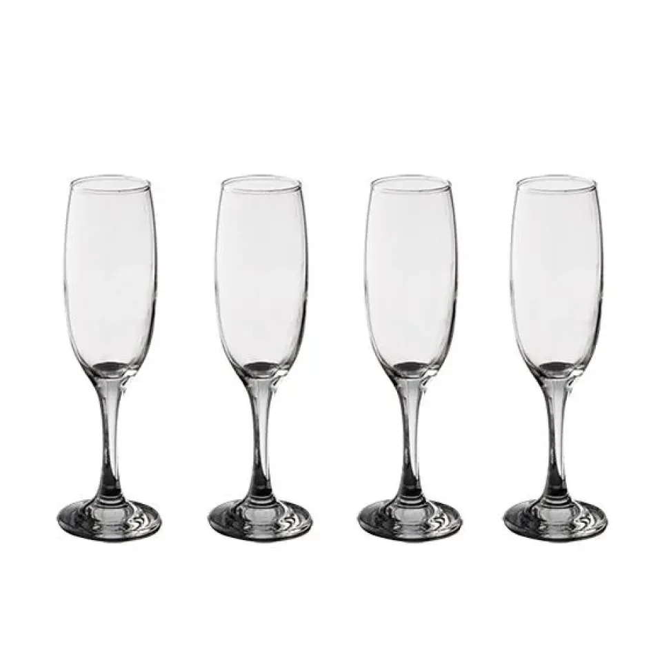 Aida Café Champagne glasses 4-pack, 22 cl Transparent Best