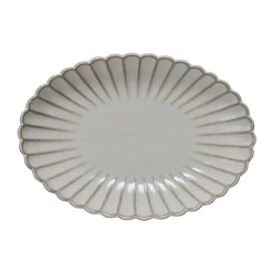 Lene Bjerre Camille saucer 22.5x15.5 cm, Off White Hot
