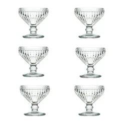La Rochère Canarie dessert bowl 13 cl 6-pack, Clear Transparent