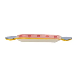 Bloomingville Caramella serving tray 10.5x25.5 cm, Pink