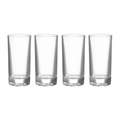 Orrefors Carat highball glass 35 cl 4-pack, Clear Transparent Hot