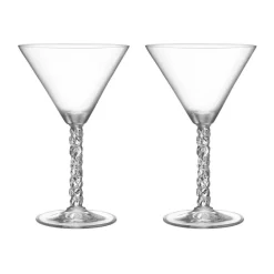 Orrefors Carat martini glass 25 cl 2-pack, Clear Transparent Best