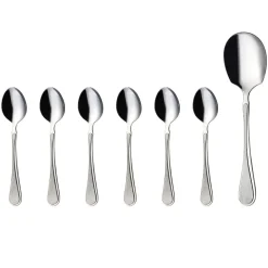 Hardanger Bestikk Carina dessert set 7 pcs, stainless steel Silver-coloured Clearance