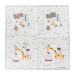 Bloomingville Celebrate paper napkin 20-pack, Blue Sale