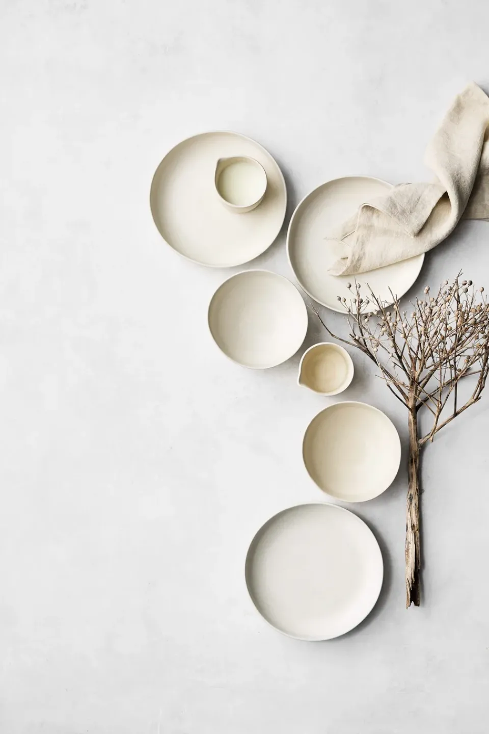 Tell Me More Centro deep plate Ø21.5 cm, Wheat White Discount