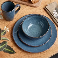 Aida Ceramic Workshop plate Ø26 cm, svale Blue Outlet